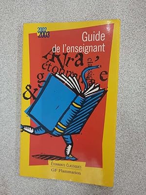 Bild des Verkufers fr Guide de l'enseignant 2002-2003 zum Verkauf von Dmons et Merveilles