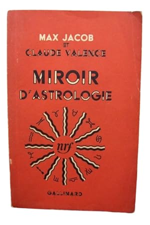 Imagen del vendedor de Miroir D'Astrologie a la venta por Librera Aves Del Paraso