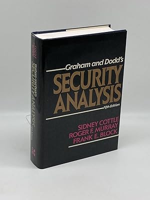 Bild des Verkufers fr Security Analysis zum Verkauf von True Oak Books