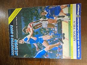 Image du vendeur pour Brighton and Hove Albion Vs Aston Villa, 26 March 1983 - Official Division One Match Programme mis en vente par El Pinarillo Books