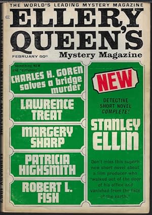 Seller image for ELLERY QUEEN'S Mystery Magazine: February, Feb. 1967 for sale by Books from the Crypt