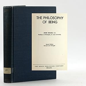 Seller image for THE PHILOSOPHY OF BEING (Science and Culture Texts) for sale by Arches Bookhouse