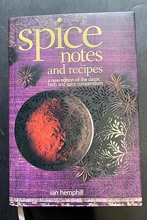 Imagen del vendedor de Spice Notes and Recipes a la venta por The Known World Bookshop