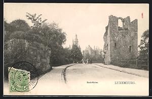 Ansichtskarte Luxembourg, Bockfelsen