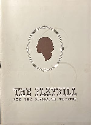 The Playbill for the Plymouth Theatre's Production of "Lovers and Friends" March 19, 1944