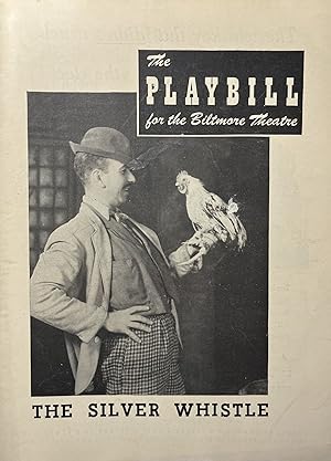 The Playbill for the Biltmore Theatre's Production of "The Silver Whistle" July 3, 1949