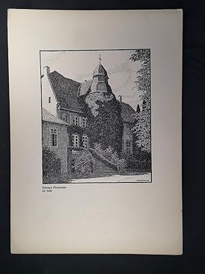 Bild des Verkufers fr Rittergut Steinhausen bei Halle. zum Verkauf von ANTIQUARIAT Franke BRUDDENBOOKS