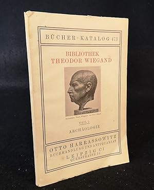 Image du vendeur pour Bibliothek Theodor Wiegand. Teil I: Archologie. mis en vente par ANTIQUARIAT Franke BRUDDENBOOKS
