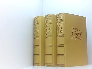 Bild des Verkufers fr Johann Christofs Jugend. Johann Christof am Ziel. Johann Christof in Paris. 3 Bnde. zum Verkauf von Book Broker