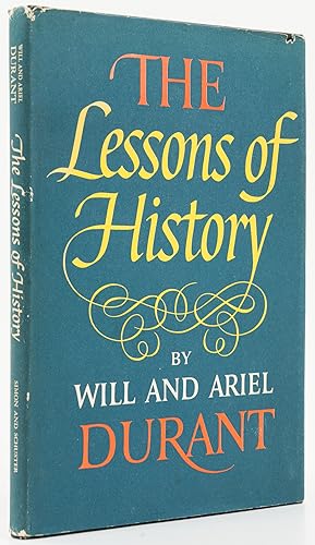 Seller image for The Lessons of History. - for sale by Antiquariat Tautenhahn