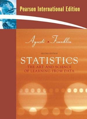 Bild des Verkufers fr Statistics: The Art and Science of Learning from Data: International Edition zum Verkauf von WeBuyBooks