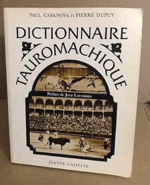 Image du vendeur pour Dictionnaire tauromachique mis en vente par librairie philippe arnaiz