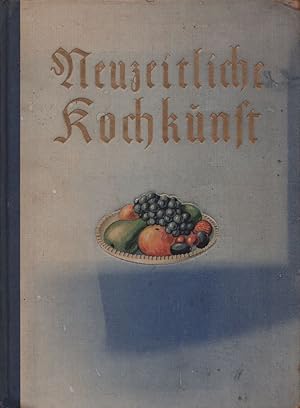 Immagine del venditore per Neuzeitliche Kochkunst fr Gesunde und Kranke, ein praktischer Lehrgang in allen Angelegenheiten der gesundheitsmigen Kochkunst, der Dit und Krankenkche. Beigebunden: Dit-und Krankenkche. Mit vielen Tafeln in Farbe und Kunstdruck. venduto da Buch von den Driesch