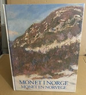 Image du vendeur pour Monet I Norge / Monet En Norvege / Monet in Norway mis en vente par librairie philippe arnaiz