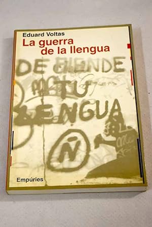 Imagen del vendedor de La guerra de la llengua a la venta por Alcan Libros