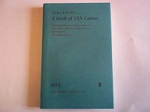 Imagen del vendedor de The Cantos Draft of XXX Cantos a la venta por Carmarthenshire Rare Books