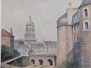 Bild des Verkufers fr EMMANUEL LE PETIT AQUARELLE BOULOGNE SUR MER GRAVURE PAS DE CALAIS 1981 RL7 zum Verkauf von Librairie RAIMOND