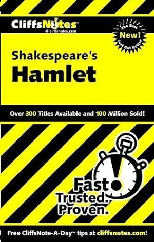 Seller image for CliffsNotes on Shakespeare's Hamlet (Cliffsnotes Literature Guides) for sale by WeBuyBooks