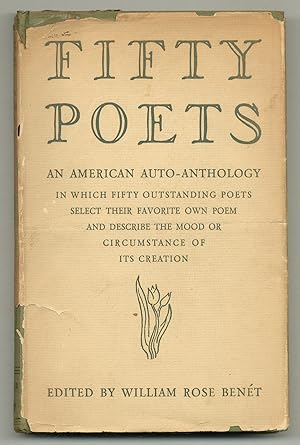 Bild des Verkufers fr Fifty Poets: An American Auto-Anthology zum Verkauf von Between the Covers-Rare Books, Inc. ABAA