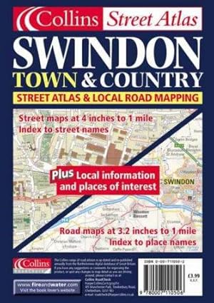 Seller image for Swindon (Town & Country Street Atlas) 4" to 1 mile for sale by WeBuyBooks 2