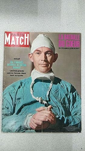 Paris Match Nº980 / Janvier 1968
