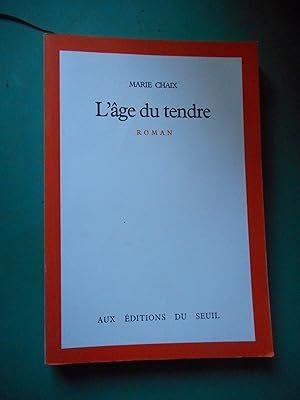 Seller image for L'age du tendre for sale by Frederic Delbos