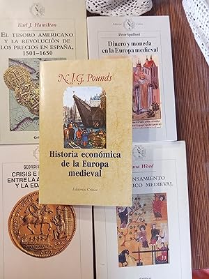 EL TESORO AMERICANO Y LA REVOLUCIÓN DE LOS PRECIOS EN ESPAÑA 1501-1650 ( Hamilton ) + DINERO Y MO...