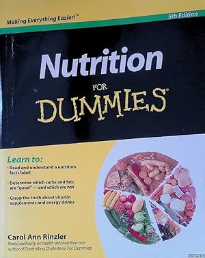 Bild des Verkufers fr Nutrition For Dummies zum Verkauf von Klondyke