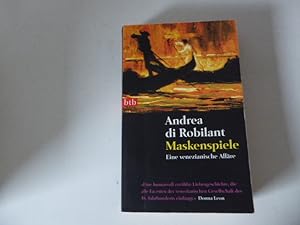 Imagen del vendedor de Maskenspiele. Eine venezianische Affre. TB a la venta por Deichkieker Bcherkiste