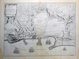 Mapa Antiguo - Old Map : PLAN OF THE TOWN OF BARCELONA.