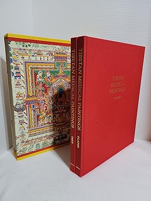 Bild des Verkufers fr Tibetan Medical Paintings: Illustrations to the Blue Beryl Treatise of Sangye Gyamtso (1653-1705 : Plates and Text) 2 Volumes zum Verkauf von All Booked Up