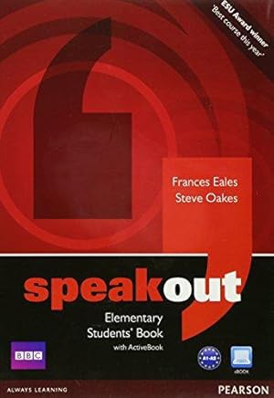 Bild des Verkufers fr Speakout Elementary Students book and DVD/Active Book Multi Rom pack zum Verkauf von WeBuyBooks