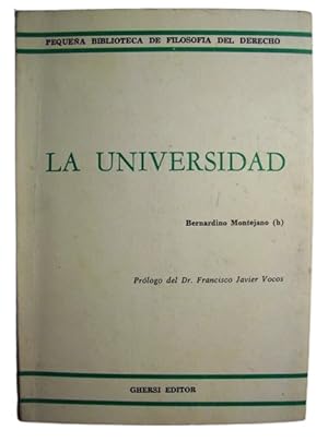 Seller image for La Universidad for sale by Librera Aves Del Paraso