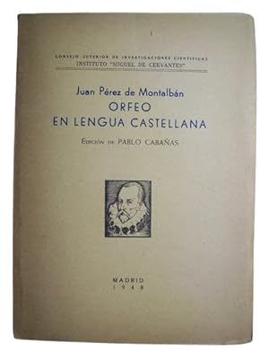 Orfeo En Lengua Castellana