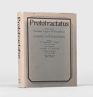 Bild des Verkäufers für Prototractatus. An early version of Tractatus Logico-Philosophicus. Edited by B. F. McGuinness, T. Nyberg, and G. H. von Wright. With a translation by D. F. Pears and B. F. McGuinness. An historical introduction by G. H. von Wright. zum Verkauf von Peter Harrington.  ABA/ ILAB.
