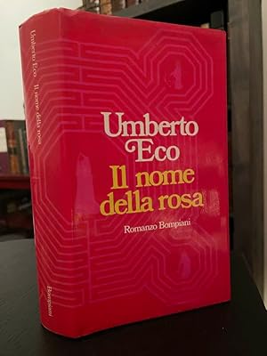 Immagine del venditore per Il nome della rosa. Romanzo venduto da Reginald C. Williams Rare Books