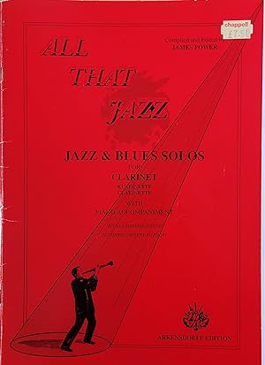 Imagen del vendedor de All That Jazz: Jazz & Blues Solos for Clarinet a la venta por Moneyblows Books & Music