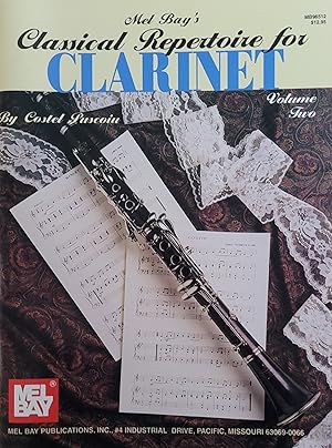 Immagine del venditore per Classical Repertoire for Clarinet, Volume Two venduto da Moneyblows Books & Music