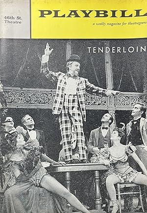 Playbill March 13, 1961, Vol. 5, No. 11 for "Tenderloin" at the 46th Street Theatre, New York City
