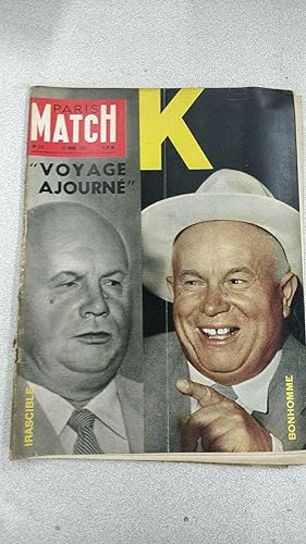 Paris Match Nº571 / Mars 1960