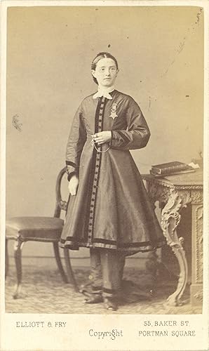 Image du vendeur pour Rare CDV of Civil War Surgeon Dr. Mary Walker, the Only Female Medal of Honor Recipient in the History of the United States mis en vente par Wallace & Clark, Booksellers