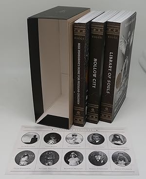 Seller image for MISS PEREGRINE'S PECULIAR CHILDREN BOXED SET: Miss Peregrine's Peculiar Children; Hollow City; Library of Souls for sale by Booklegger's Fine Books ABAA