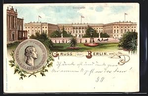 Immagine del venditore per Lithographie Berlin, Universitt, Fridericus Guilelmus III Rex venduto da Bartko-Reher