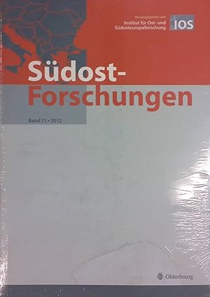 Seller image for Sdost-Forschungen Bd. 71 / 2012 (Neuwertiger Zustand) Institut fr Ost- und Sdosteuropaforschung for sale by books4less (Versandantiquariat Petra Gros GmbH & Co. KG)