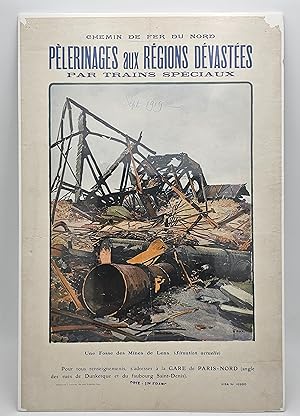 Poster: Promating a railroad tour of areas devastated by the first world war.