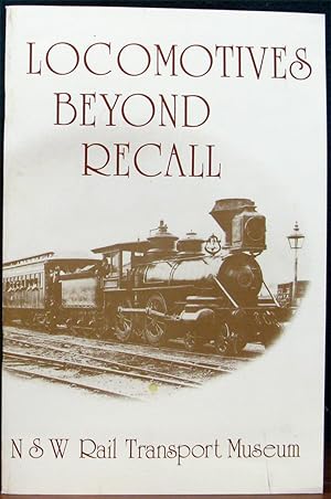 Seller image for LOCOMOTIVES BEYOND RECALL. for sale by The Antique Bookshop & Curios (ANZAAB)