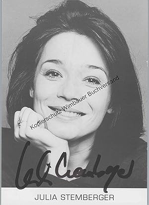 Bild des Verkufers fr Original Autogramm Julia Stemberger /// Autograph signiert signed signee zum Verkauf von Antiquariat im Kaiserviertel | Wimbauer Buchversand