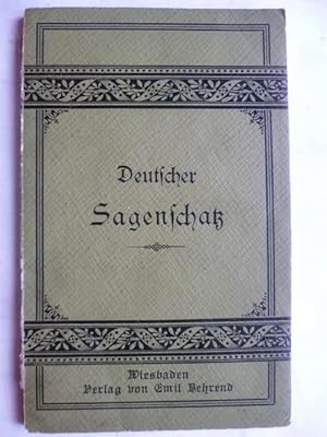 Seller image for Deutscher Sagenschatz. Fr die Schule bearbeitet. for sale by Ostritzer Antiquariat