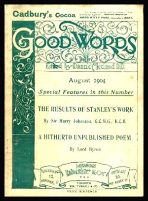 Bild des Verkufers fr GOOD WORDS - August 1904 zum Verkauf von W. Fraser Sandercombe
