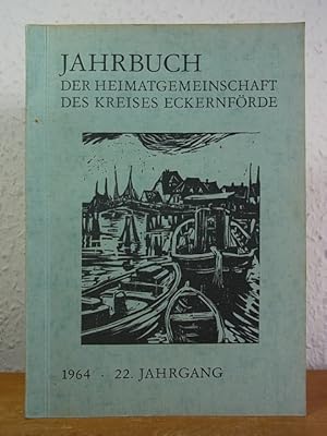 Bild des Verkufers fr Jahrbuch der Heimatgemeinschaft des Kreises Eckernfrde e.V. - 22. Jahrgang 1964 zum Verkauf von Antiquariat Weber